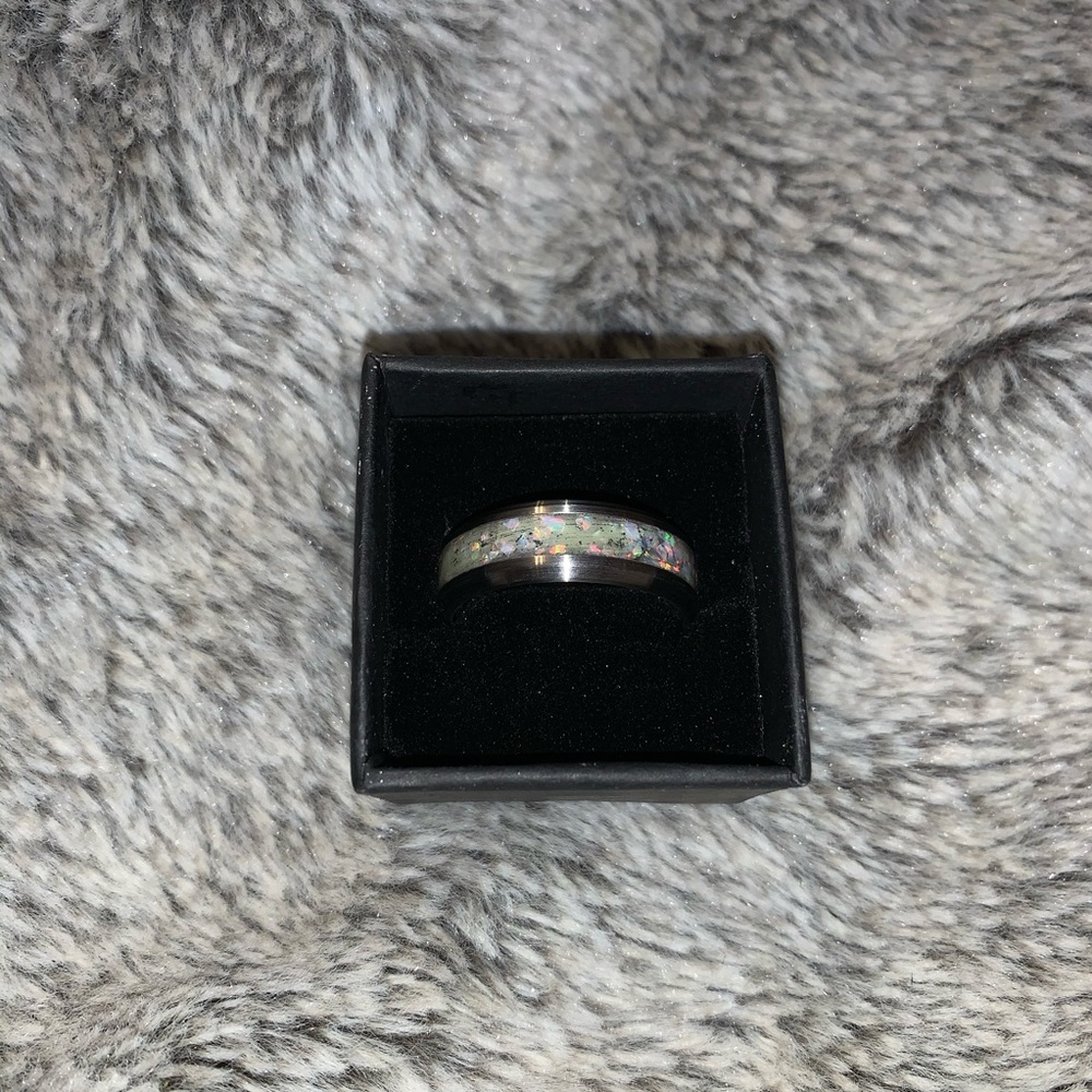 Handmade opal ring